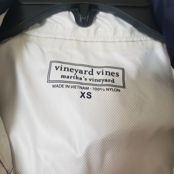 Vineyard Vines Striped Shep Windbreaker Pullover - Picture 4 of 12